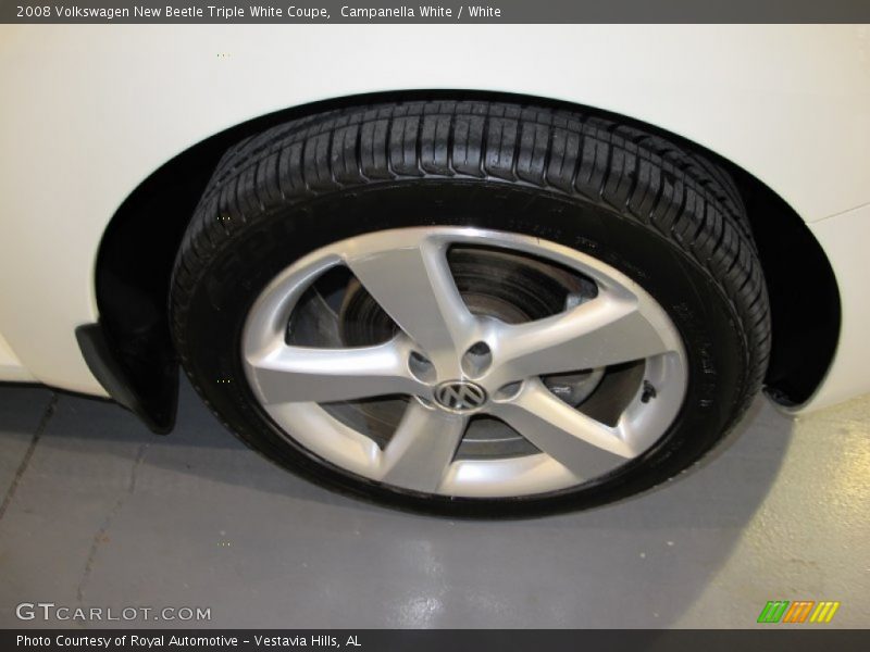 Campanella White / White 2008 Volkswagen New Beetle Triple White Coupe