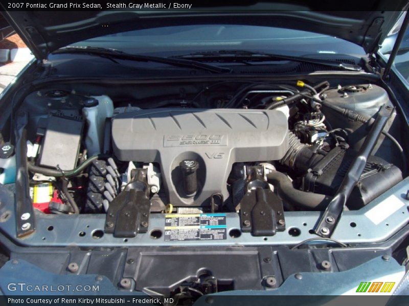 Stealth Gray Metallic / Ebony 2007 Pontiac Grand Prix Sedan