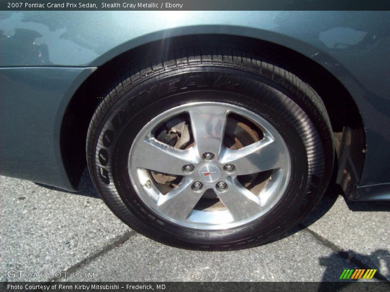 Stealth Gray Metallic / Ebony 2007 Pontiac Grand Prix Sedan