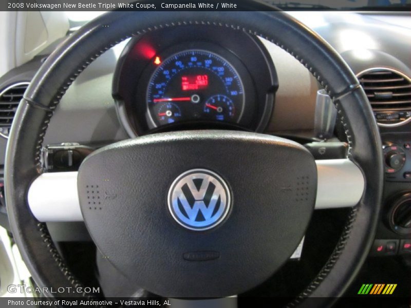 Campanella White / White 2008 Volkswagen New Beetle Triple White Coupe