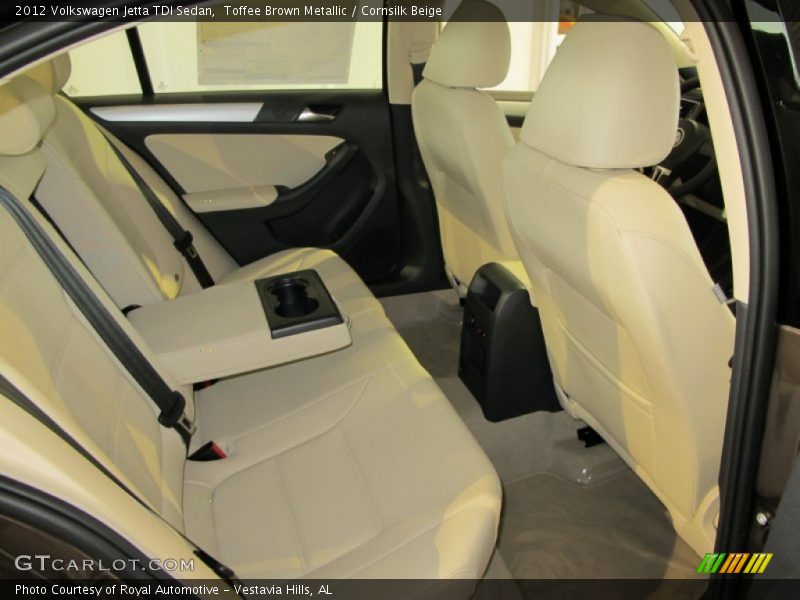 Toffee Brown Metallic / Cornsilk Beige 2012 Volkswagen Jetta TDI Sedan