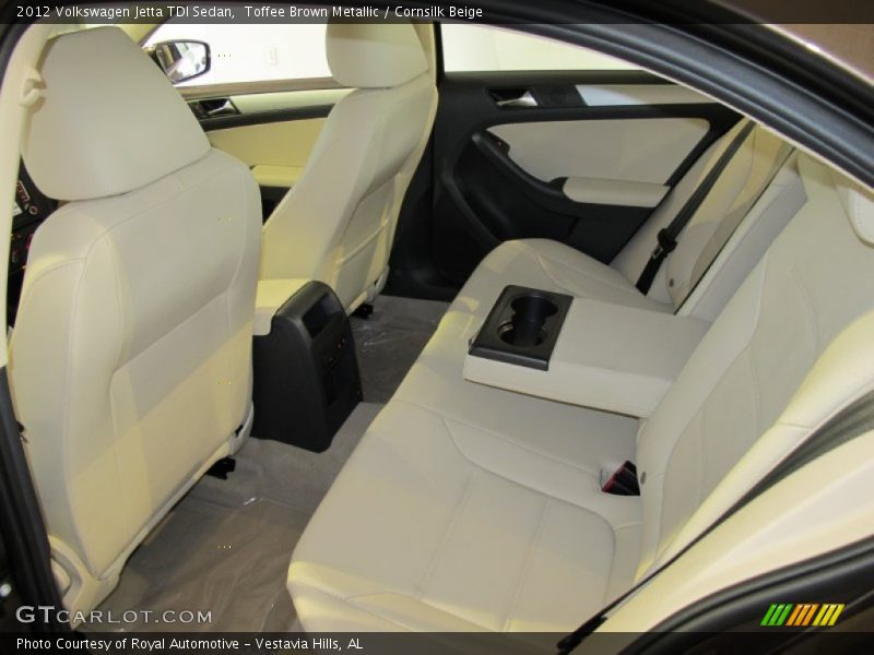 Toffee Brown Metallic / Cornsilk Beige 2012 Volkswagen Jetta TDI Sedan