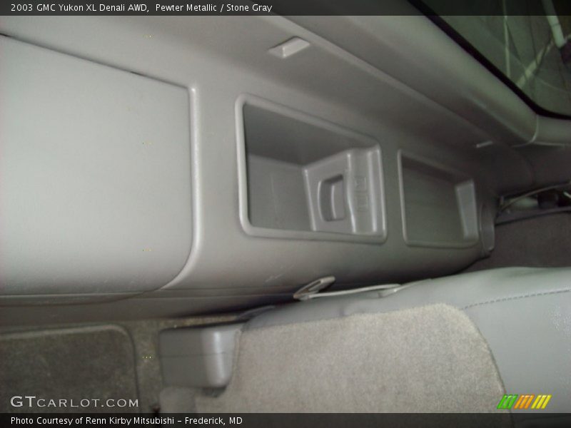 Pewter Metallic / Stone Gray 2003 GMC Yukon XL Denali AWD