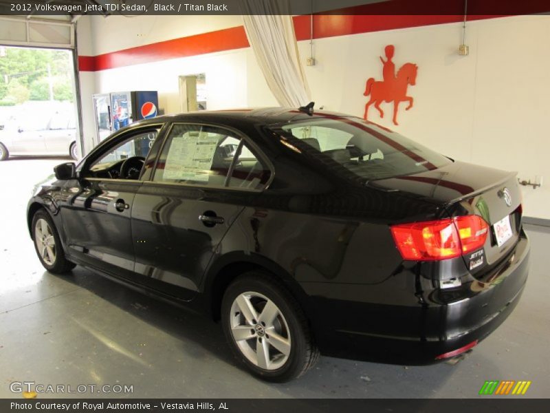 Black / Titan Black 2012 Volkswagen Jetta TDI Sedan