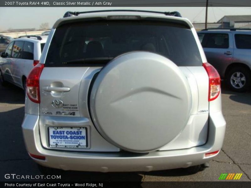 Classic Silver Metallic / Ash Gray 2007 Toyota RAV4 4WD