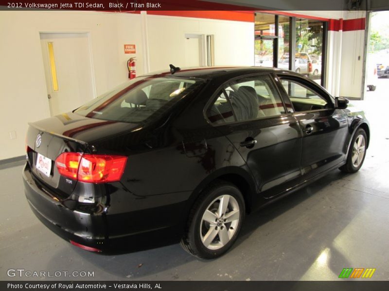 Black / Titan Black 2012 Volkswagen Jetta TDI Sedan