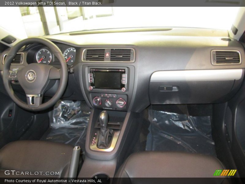 Black / Titan Black 2012 Volkswagen Jetta TDI Sedan
