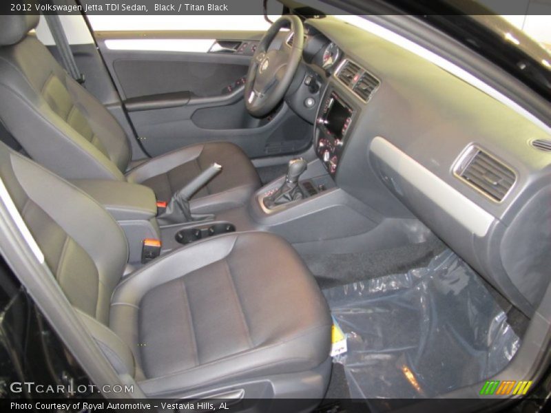 Black / Titan Black 2012 Volkswagen Jetta TDI Sedan