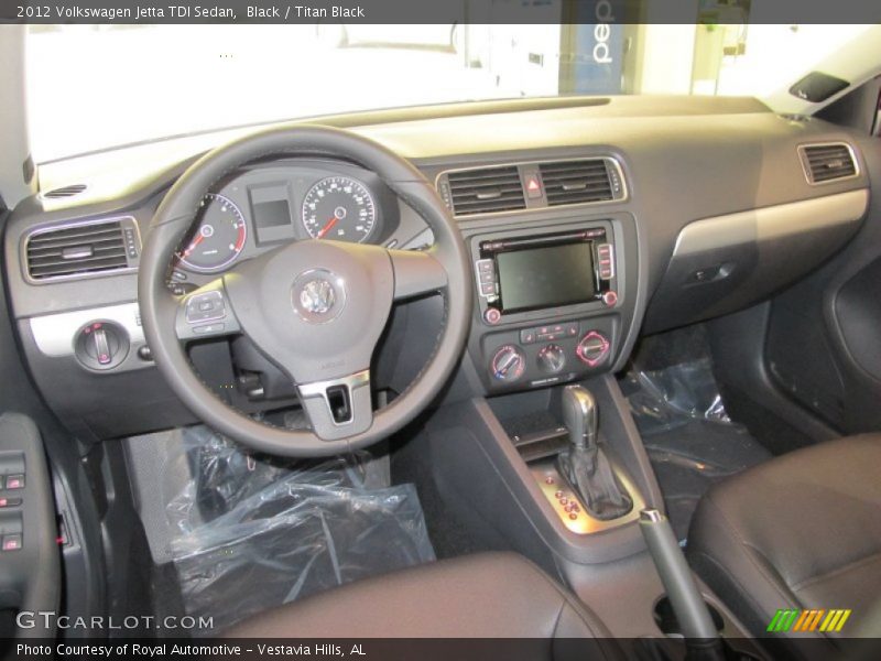 Black / Titan Black 2012 Volkswagen Jetta TDI Sedan