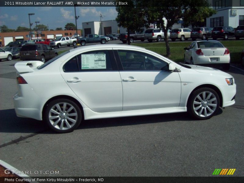  2011 Lancer RALLIART AWD Wicked White Metallic