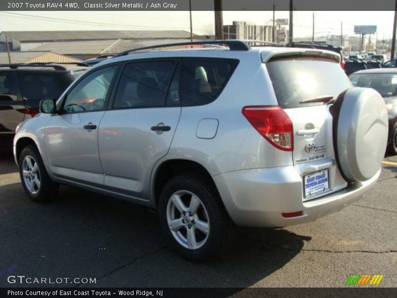 Classic Silver Metallic / Ash Gray 2007 Toyota RAV4 4WD