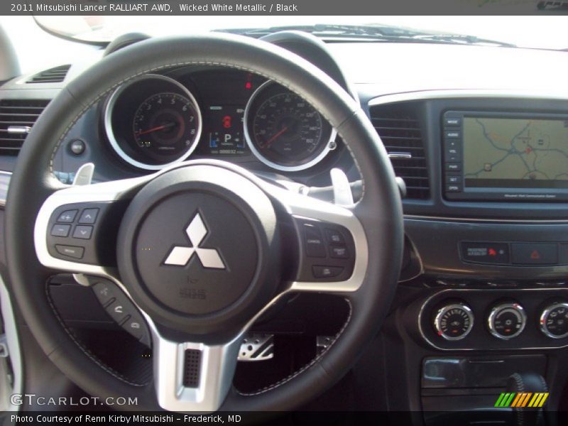  2011 Lancer RALLIART AWD Steering Wheel