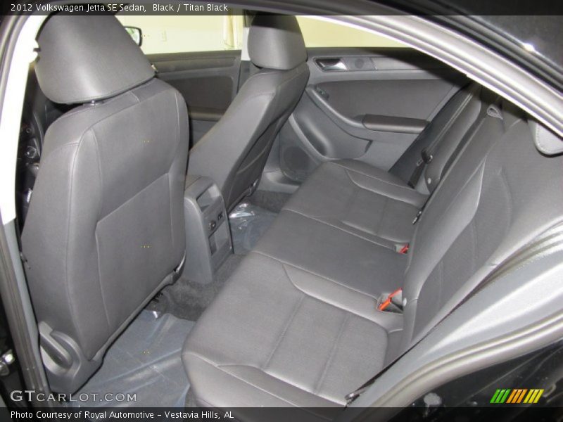 Black / Titan Black 2012 Volkswagen Jetta SE Sedan
