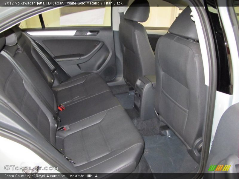 White Gold Metallic / Titan Black 2012 Volkswagen Jetta TDI Sedan