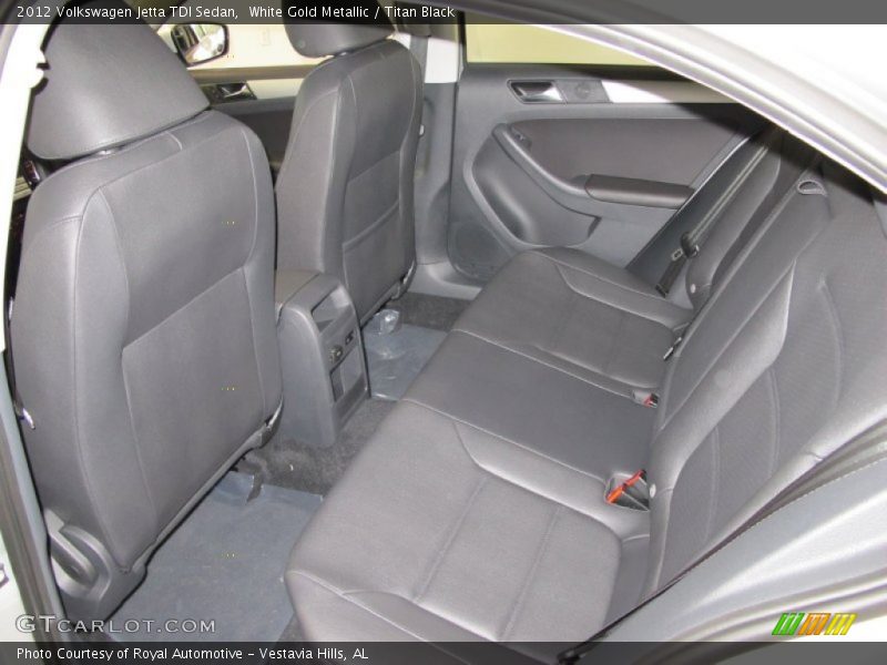 White Gold Metallic / Titan Black 2012 Volkswagen Jetta TDI Sedan