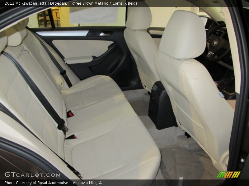 Toffee Brown Metallic / Cornsilk Beige 2012 Volkswagen Jetta TDI Sedan