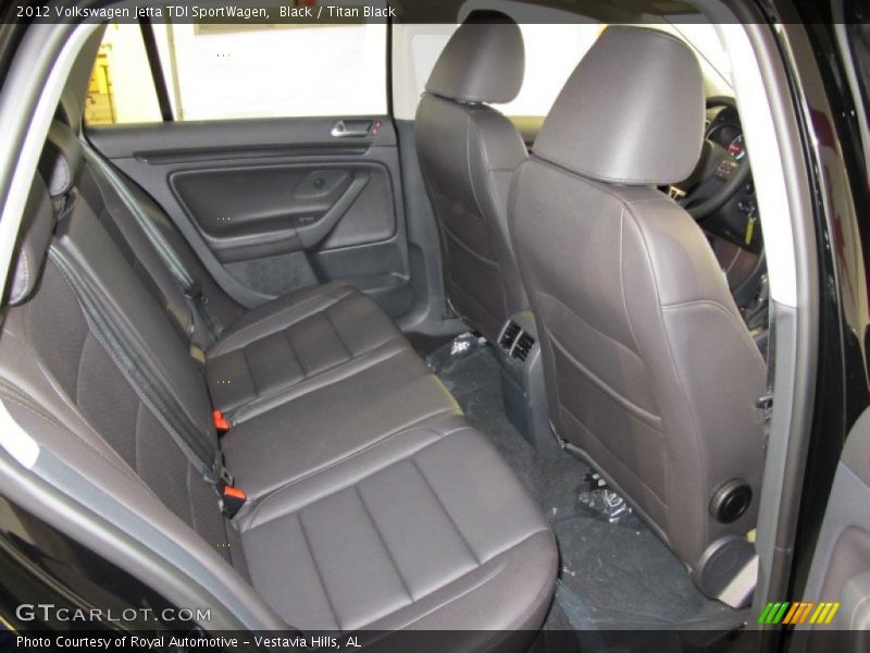 Black / Titan Black 2012 Volkswagen Jetta TDI SportWagen