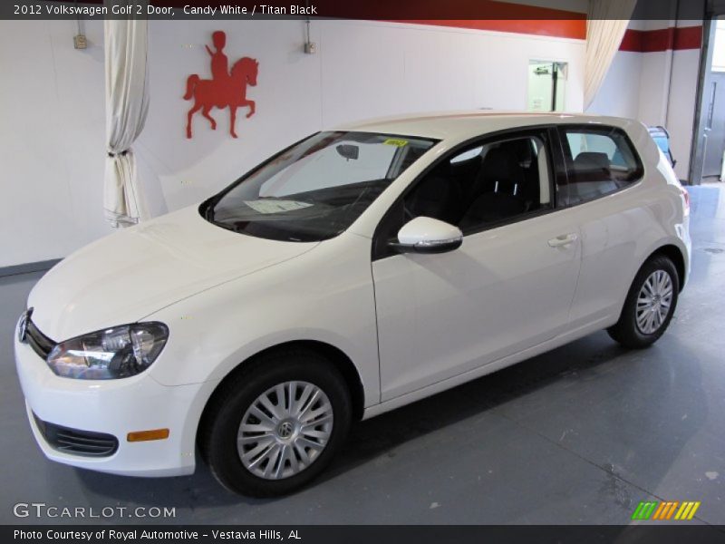 Candy White / Titan Black 2012 Volkswagen Golf 2 Door