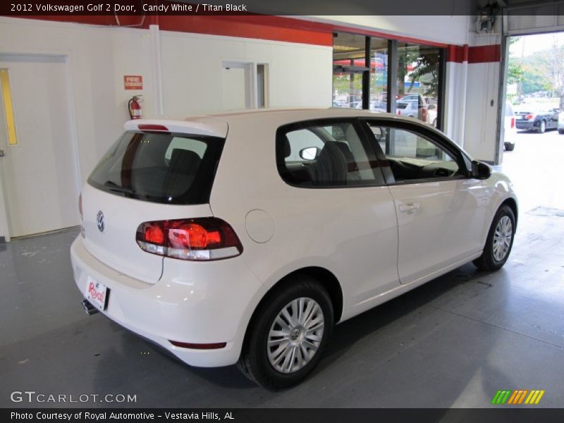 Candy White / Titan Black 2012 Volkswagen Golf 2 Door