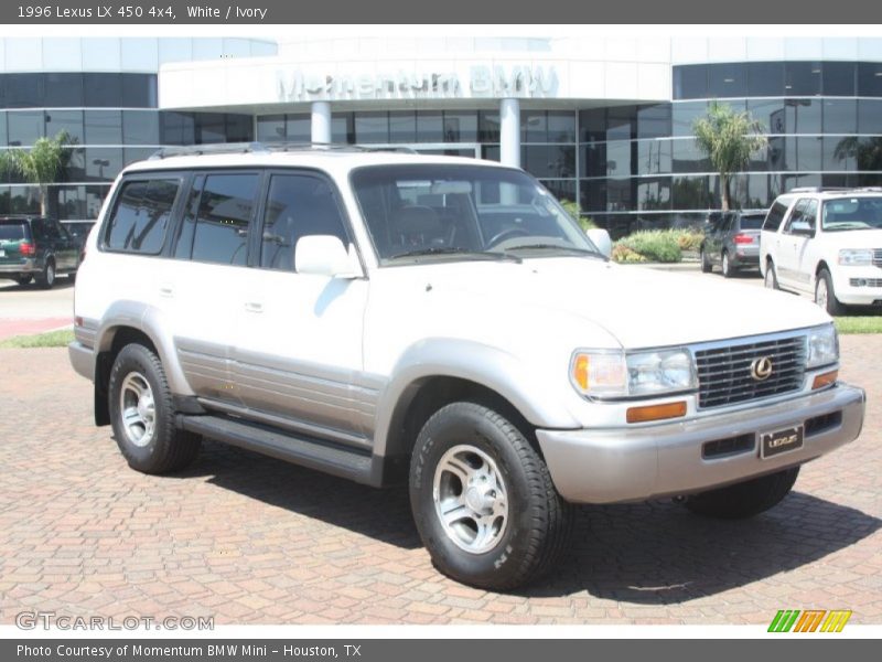 White / Ivory 1996 Lexus LX 450 4x4
