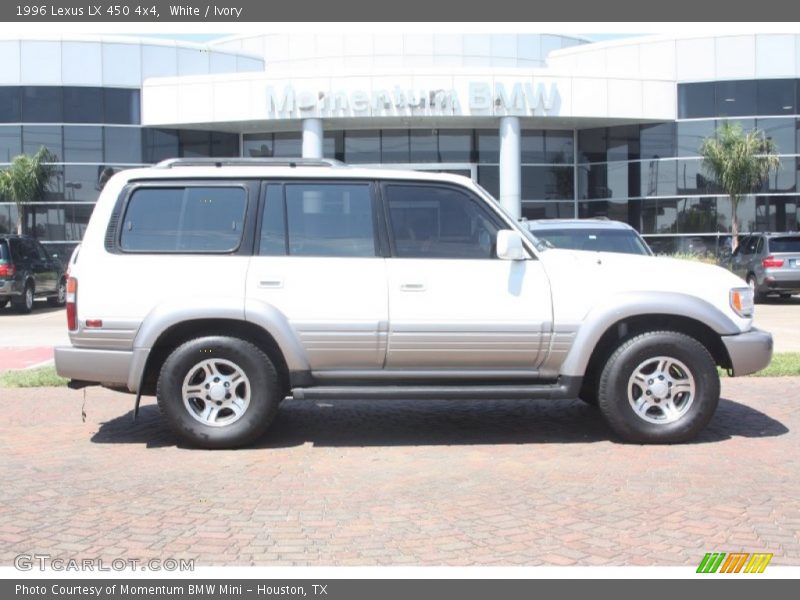 White / Ivory 1996 Lexus LX 450 4x4
