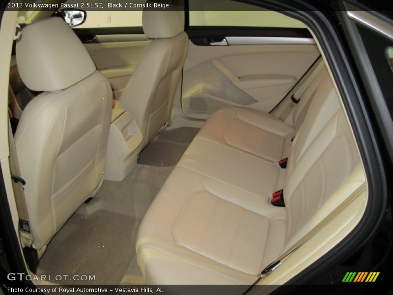 Black / Cornsilk Beige 2012 Volkswagen Passat 2.5L SE