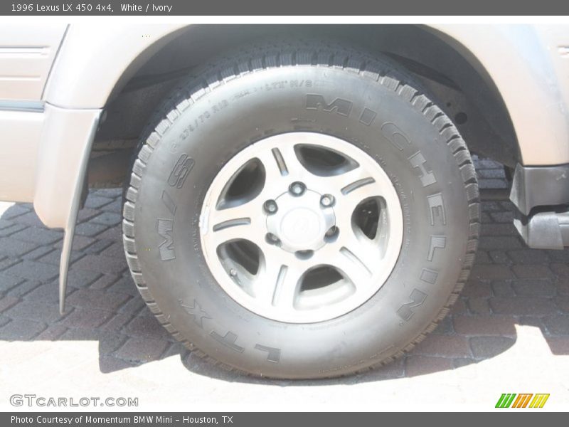 White / Ivory 1996 Lexus LX 450 4x4