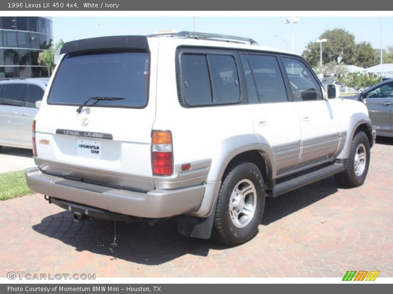 White / Ivory 1996 Lexus LX 450 4x4