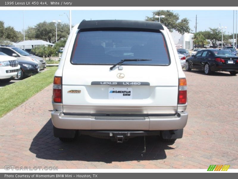 White / Ivory 1996 Lexus LX 450 4x4