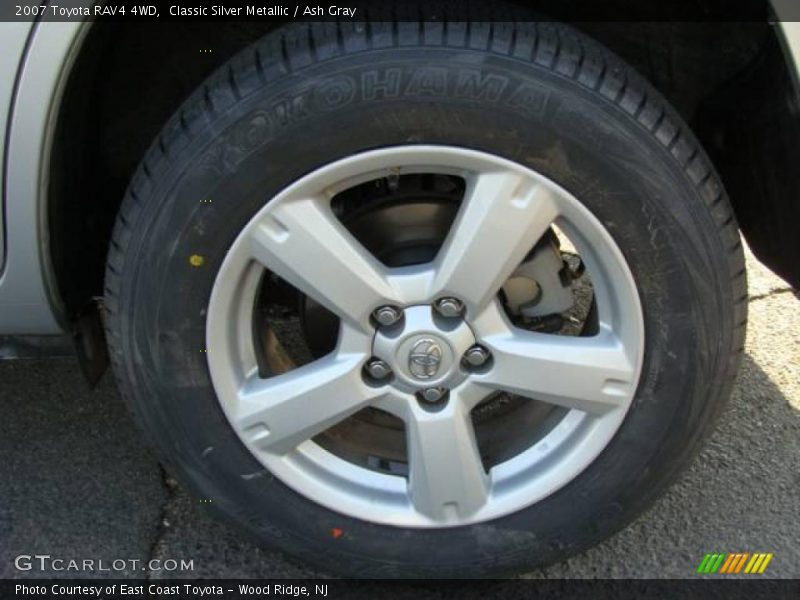 Classic Silver Metallic / Ash Gray 2007 Toyota RAV4 4WD