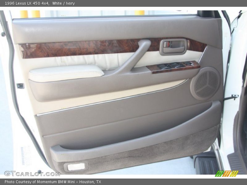 White / Ivory 1996 Lexus LX 450 4x4