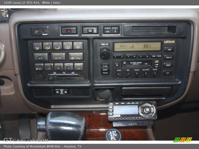 White / Ivory 1996 Lexus LX 450 4x4