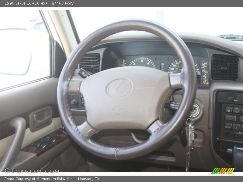 White / Ivory 1996 Lexus LX 450 4x4