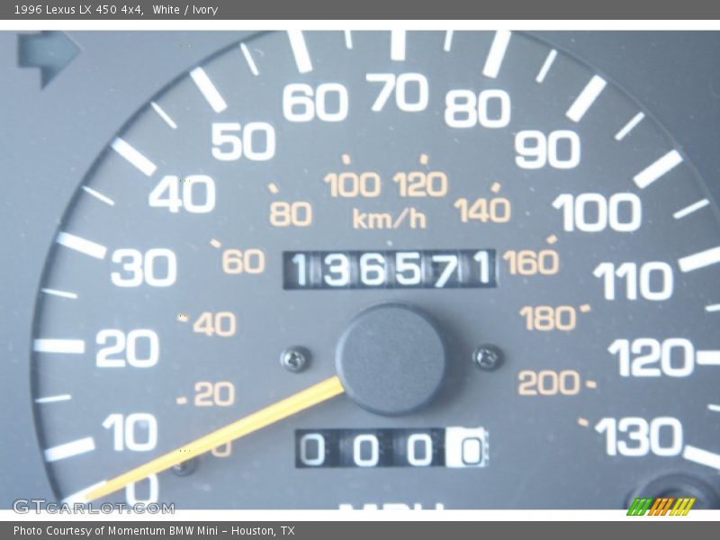 White / Ivory 1996 Lexus LX 450 4x4