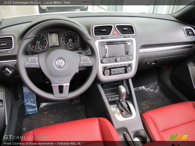 Dashboard of 2012 Eos Lux