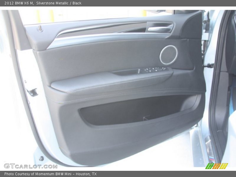 Silverstone Metallic / Black 2012 BMW X6 M