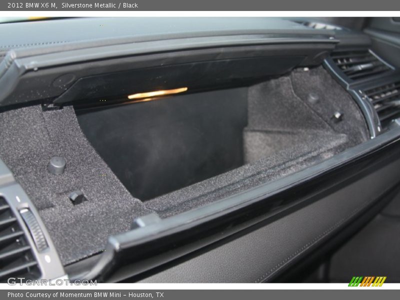 Silverstone Metallic / Black 2012 BMW X6 M