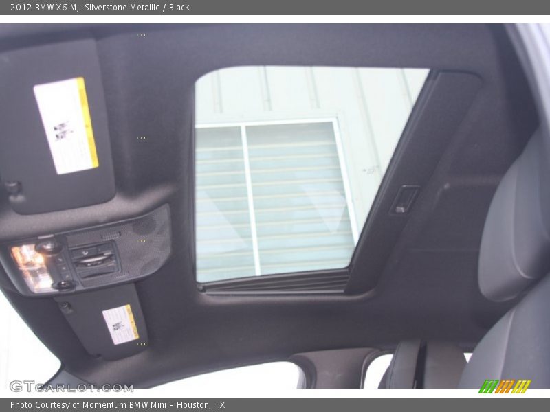 Silverstone Metallic / Black 2012 BMW X6 M