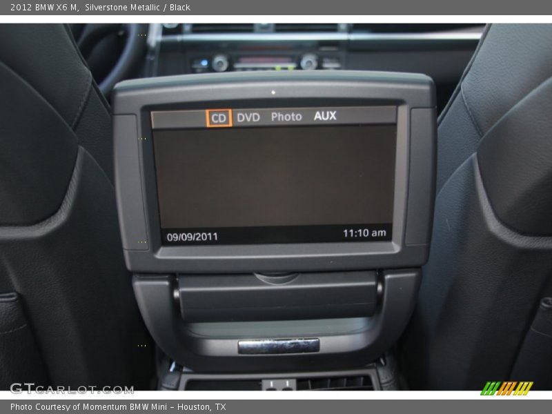 Silverstone Metallic / Black 2012 BMW X6 M
