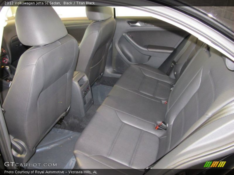Black / Titan Black 2012 Volkswagen Jetta SE Sedan