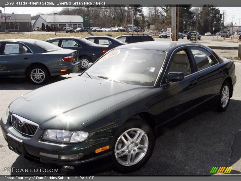 Emerald Green Mica / Beige 1999 Mazda Millenia Sedan