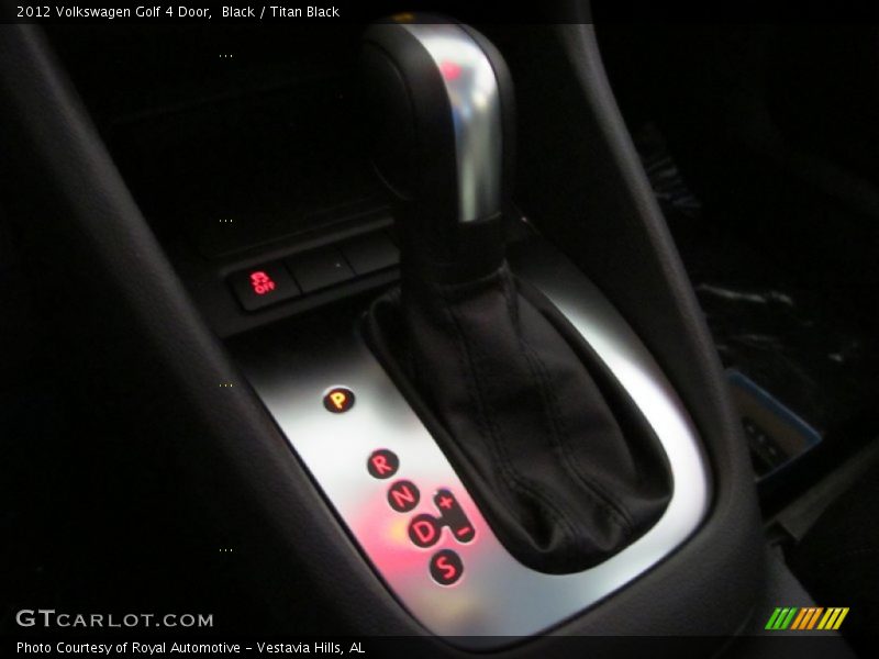 Black / Titan Black 2012 Volkswagen Golf 4 Door
