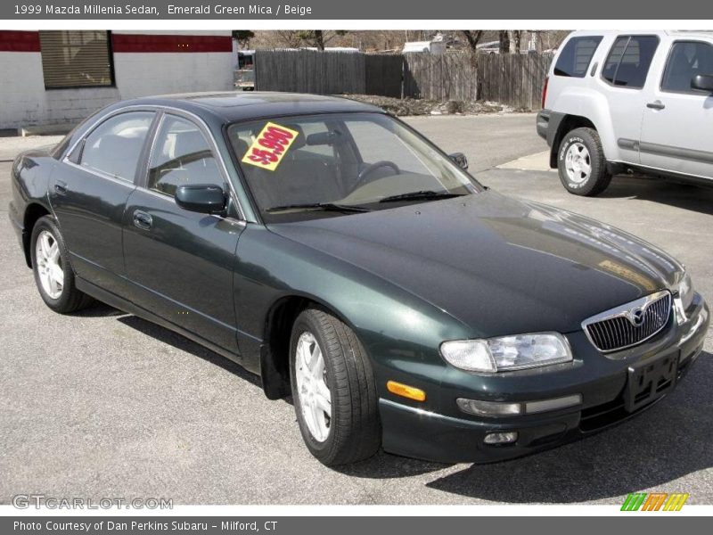 Emerald Green Mica / Beige 1999 Mazda Millenia Sedan