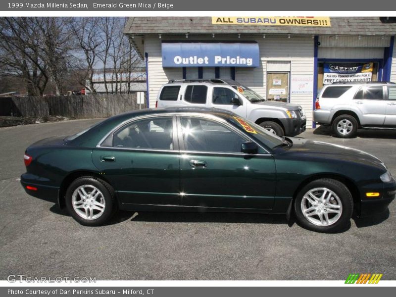 Emerald Green Mica / Beige 1999 Mazda Millenia Sedan