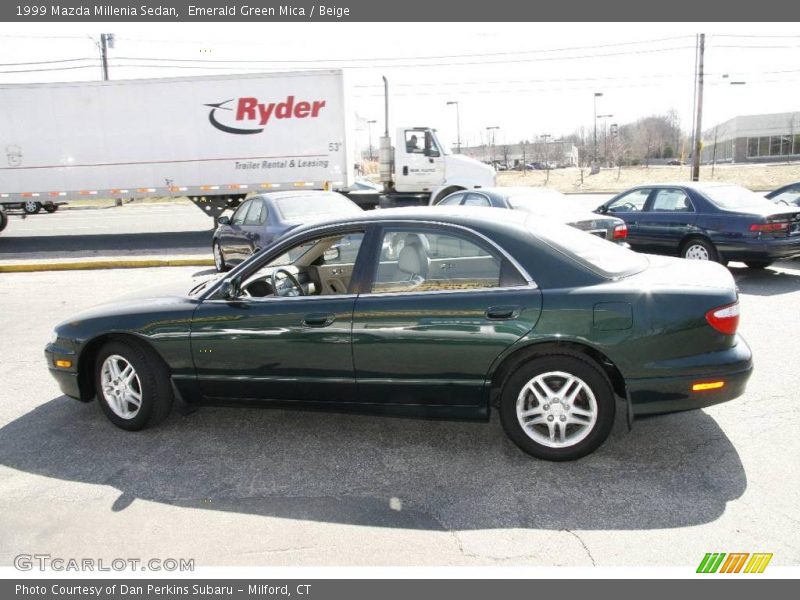 Emerald Green Mica / Beige 1999 Mazda Millenia Sedan