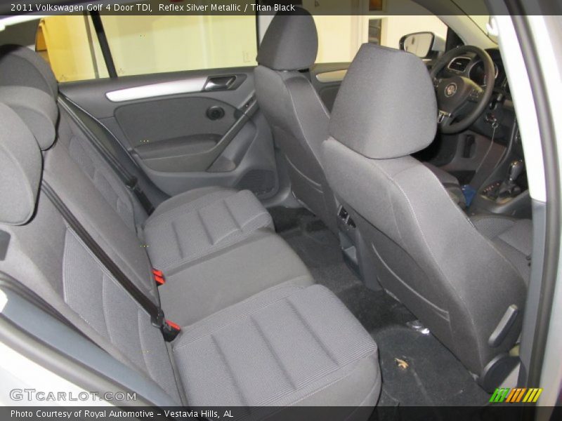 Reflex Silver Metallic / Titan Black 2011 Volkswagen Golf 4 Door TDI