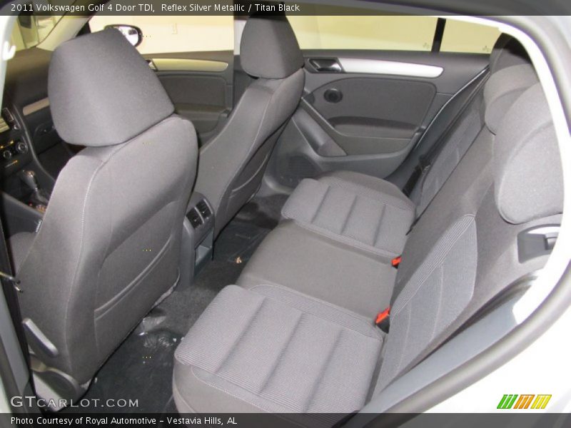 Reflex Silver Metallic / Titan Black 2011 Volkswagen Golf 4 Door TDI