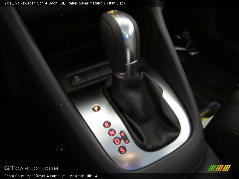 Reflex Silver Metallic / Titan Black 2011 Volkswagen Golf 4 Door TDI