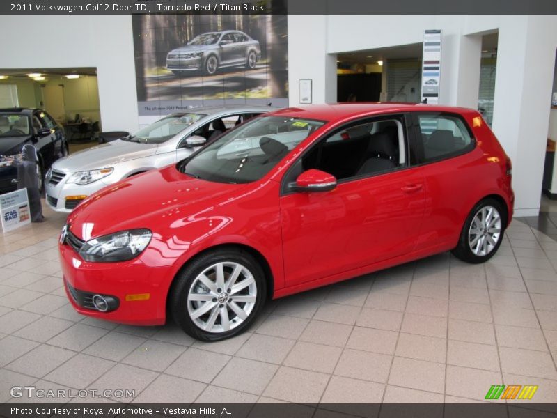  2011 Golf 2 Door TDI Tornado Red