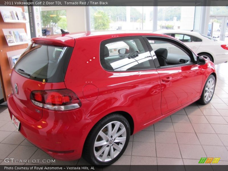  2011 Golf 2 Door TDI Tornado Red